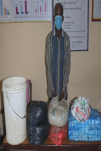 भारी मात्रामा ब्राउन सुगर र गांजा सहित ५ जना पक्राउ